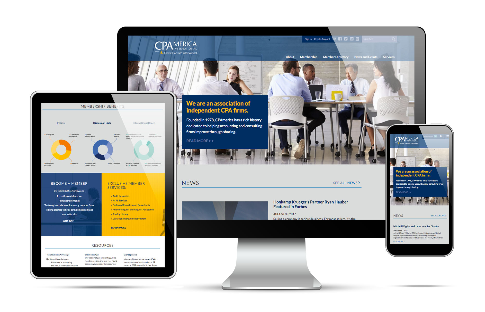 CPA New Responsive Website