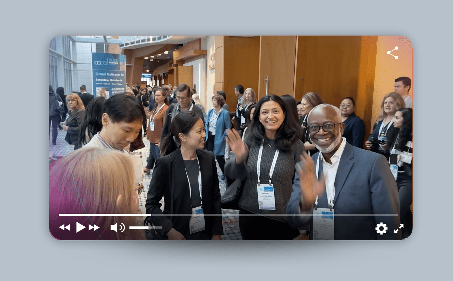 Picture of computer screen showing a presentation