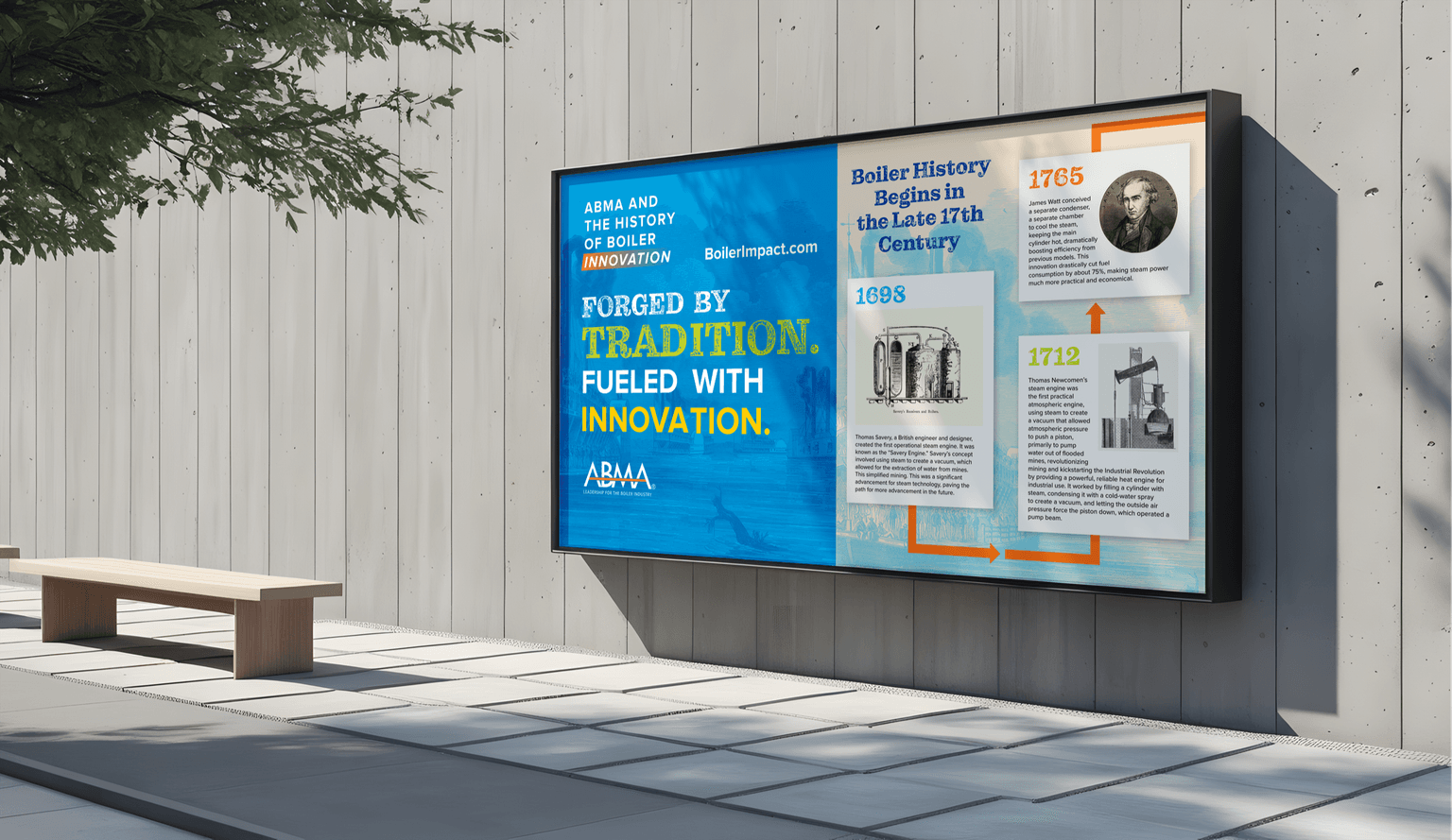 ABMA historical campaign poster